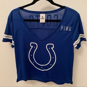 PINK Victoria’s Secret NFL Indianapolis Colts Jersey - Size Small. Navy Blue.